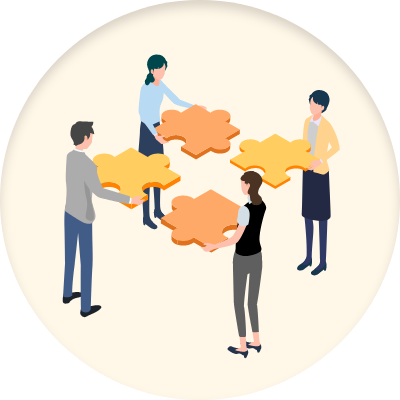 セールス人材は正社員で約100名が在籍