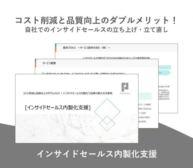 インサイドセールス内製化支援